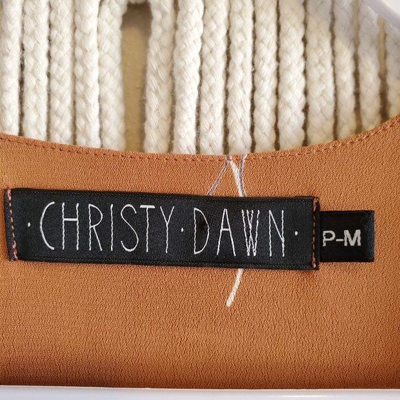 CHRISTY DAWN Autumn Rust Floral Maxi Wrap Dress MP - Picture 9 of 11